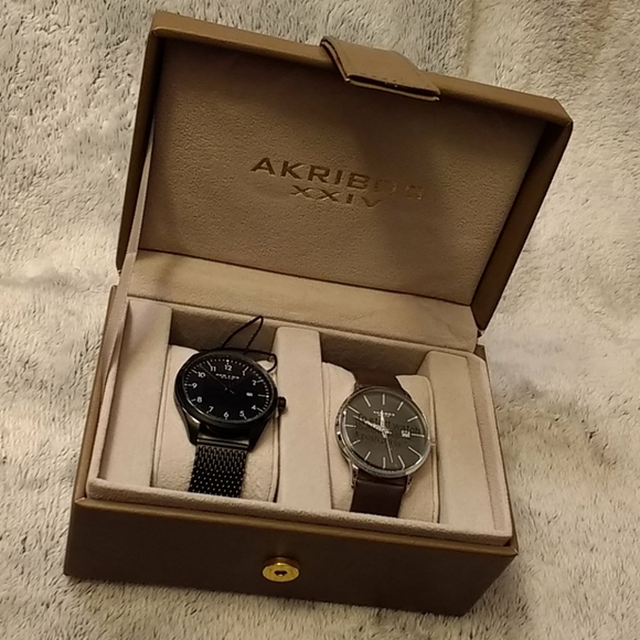 NWT/B Authentic TWO Akribos  XXIV watches - Picture 16 of 16